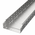 Лоток кабельный листовой 3000x200x80 сталь с перфорированной боковой стенкой толщ.1.2мм ПРОМРУКАВ