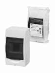 Бокс ЩРН-П-4мод настен пласт бел (дв.прозр) без шин IP41 TDM (1/20)