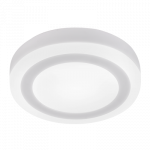 Панель светодиод круглая NRLP-BL 9Вт 4000К 540Лм 145мм с подсветкой белая IP20 IN HOME (1/50)