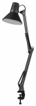 Светильник настольный на струбцине под лампу 40Вт Е27 черный N-121-E27-40W-BK ЭРА (1/18) Светильник настольный на струбцине под лампу 40Вт Е27 черный N-121-E27-40W-BK ЭРА (1/18)