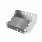 Угол д/листового кабель.лотка 90° вертикально ниспадающий (внешний) без соединит. разъема сталь ПРОМРУКАВ