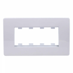 Каркас в сборе с рамкой под 4 модуля VIVA (для монтажа ЭУИ в коробки код 10143) ДКС (8/8/240) Каркас в сборе с рамкой под 4 модуля VIVA (для монтажа ЭУИ в коробки код 10143) ДКС (8/8/240)