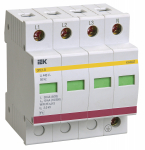 Ограничитель импульсных напряжений ОПС 4Р 30кА В IEK (1/30)