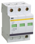 Ограничитель импульсных напряжений ОПС 3Р 20кА C IEK (1/40) Ограничитель импульсных напряжений ОПС 3Р 20кА C IEK (1/40)