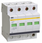 Ограничитель импульсных напряжений ОПС 4Р 20кА C IEK (1/30) Ограничитель импульсных напряжений ОПС 4Р 20кА C IEK (1/30)