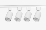 Трековый светильник однофазный ЭРА TR70-SET4-GU10-WH набор из 4х шт. под лампу GU10, шинопровод 80 см. Белый Трековый светильник однофазный ЭРА TR70-SET4-GU10-WH набор из 4х шт. под лампу GU10, шинопровод 80 см. Белый