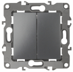 Выключатель 2кл прох с/у графит механизм 12-1106-12 Эра12 ЭРА (1/10) Выключатель 2кл прох с/у графит механизм 12-1106-12 Эра12 ЭРА (1/10)