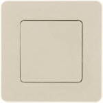 Выключатель 1кл кнопочный с/у крем механизм INSPIRIA Legrand (1/10/100) Выключатель 1кл кнопочный с/у крем механизм INSPIRIA Legrand (1/10/100)