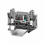 Клемма с ножевым размыкателем 1 уровень 6мм² 57А 1000В без торцевой изолирующей пластины цвет серый DKC Клемма с ножевым размыкателем 1 уровень 6мм² 57А 1000В без торцевой изолирующей пластины цвет серый DKC