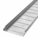 Лоток неперфорированный Профи INOX (AISI 304) 300х50х6000 (1,0 мм) (12 м/уп) Промрукав