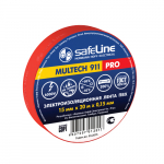 Изолента красная 15/20м SafeLine (10/10/200)