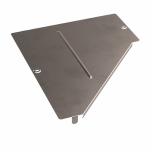 Крышка переходника левого Стандарт INOX (AISI 409) 500х200 Промрукав Крышка переходника левого Стандарт INOX (AISI 409) 500х200 Промрукав