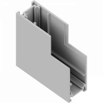 MGN TRACK/S accessory vertical corner WH