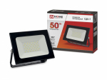 Прожектор светодиод 50Вт 6500К 4000Лм черный IP65 СДО-7 IN HOME (1/20)