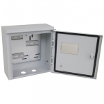 Корпус металлический ЩУ-1/1-0 (310x300x150) IP54 RAL7035 PLEXUP Корпус металлический ЩУ-1/1-0 (310x300x150) IP54 RAL7035 PLEXUP
