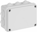Распаячная коробка ЭРА KORv-150-110-70-10gv-MP серая 150х110х70мм с гермовводами 10 входов прямой монтаж IP55