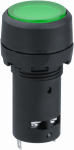 Кнопка Navigator 82 821 NBI-B-09-G зеленая с подсветкой d22мм 230В NO+NC
