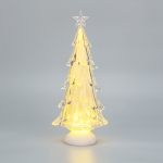 Фигура на подставке Елочка со звездой, 37см, теплый белый NEON-NIGHT