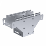 T-ответвитель для листового кабельного лотка 100ммx100ммx50мм нержавеющая сталь серый ПРОМРУКАВ Без серии T-ответвитель для листового кабельного лотка 100ммx100ммx50мм нержавеющая сталь серый ПРОМРУКАВ Без серии