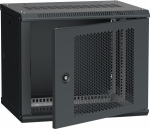 ITK Шкаф LINEA W 6U 600x450 мм дверь перфорированная, RAL9005