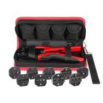 Мех. инструм., для кабел. нак-ов и соед-ей, с опрессовкой (смен насадки), 0.25-25мм² с фикс. устр-ом для мех-ого инстр-та, с авт. возвратом КВТ Мех. инструм., для кабел. нак-ов и соед-ей, с опрессовкой (смен насадки), 0.25-25мм² с фикс. устр-ом для мех-ого инстр-та, с авт. возвратом КВТ