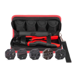 Мех. инструм., для кабел. нак-ов и соед-ей, с опрессовкой (смен насадки), 0.25-25мм² с фикс. устр-ом для мех-ого инстр-та, с авт. возвратом КВТ Мех. инструм., для кабел. нак-ов и соед-ей, с опрессовкой (смен насадки), 0.25-25мм² с фикс. устр-ом для мех-ого инстр-та, с авт. возвратом КВТ