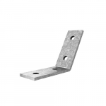 Уголок 60 град. №1, 4 отверстия для СТРАТ профиля, толщ. 5,0 мм, гор. цинк