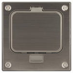 Люки ЭРА ОФИС 18-6001-03 IP66 Люк в бетон с розеткой, защёлка, цвет серый Люки ЭРА ОФИС 18-6001-03 IP66 Люк в бетон с розеткой, защёлка, цвет серый