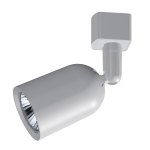 Светильник трековый под лампу GU10 белый TR41-GU10 WH MR16 ЭРА (1/100)