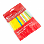 Термоусадочная трубка (Набор) ТУТ 30/15 7 цветов по 3 шт, 100мм EKF (1/10/400) Термоусадочная трубка (Набор) ТУТ 30/15 7 цветов по 3 шт, 100мм EKF (1/10/400)