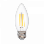 Лампа светодиод 6Вт C35 E27 3000K прозрач PLED OMNI 230/50 Jazzway