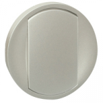 Celianе Лицевая панель 1-клавишного выключателя с кольцевой подсветкой, титан