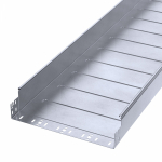 Лоток неперфорированный Профи INOX (AISI 316) 400х100х3000 (1,2 мм) (6 м/уп) Промрукав