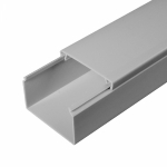 Кабель-канал 60х40мм пластик серый RAL 7035 ПРОМРУКАВ Кабель-канал 60х40мм пластик серый RAL 7035 ПРОМРУКАВ