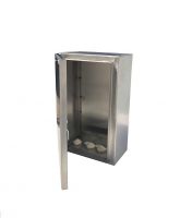 Щит с монтажной панелью ЩМП-Н 360х225х140 настен с зам. нерж. сталь IP55 КРЗМИ (1/1)