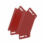 Угол д/листового кабель.лотка 45° вертикально ниспадающий (внешний) без соединит. разъема сталь ПРОМРУКАВ