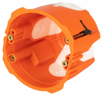 Коробка установочная ЭРА KUU-71-65-unibox универсальная для твердых и полых стен саморез оранжевая 71х65мм Коробка установочная ЭРА KUU-71-65-unibox универсальная для твердых и полых стен саморез оранжевая 71х65мм