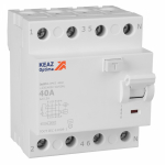 Устройство защитного отключения (УЗО) 4p 40А 300мА AC КЭАЗ _ OptiDin