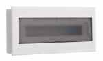 Корпус встраиваемый прозр. дв. 1 ряд 20 мод. IP41 ЩРВ-М