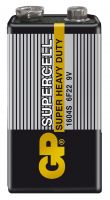 Элемент питания 6LR61 крона 9V солевой SUPERCELL бл. 1шт 1604S GP (1/10/500)