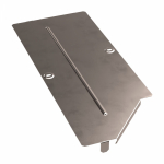 Крышка переходника левого Стандарт INOX (AISI 409) 500х400 Промрукав Крышка переходника левого Стандарт INOX (AISI 409) 500х400 Промрукав