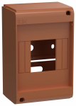 UNION Mini Корпус пластик. КМПн-4 IP20 без двери дуб IEK