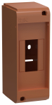 UNION Mini Корпус пластик. КМПн-2 IP20 без двери дуб IEK