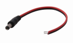 Разъем питания штекер 2,1х5,5x10мм с проводом 20см REXANT (10/50/2000) Разъем питания штекер 2,1х5,5x10мм с проводом 20см REXANT (10/50/2000)
