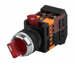 ЭРА Переключатель АNСLR-22-3 на 3 фикс.полож.красный неон/240В I-O 1з+1р (10/400/3200) ЭРА Переключатель АNСLR-22-3 на 3 фикс.полож.красный неон/240В I-O 1з+1р (10/400/3200)