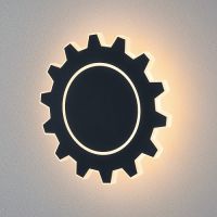 Светильник светодиод настенный Gear черный MRL LED 1100