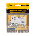 Наконечник ТМЛс 1,5-4 медно-луженый (20шт/уп) КВТ (1/30) Наконечник ТМЛс 1,5-4 медно-луженый (20шт/уп) КВТ (1/30)