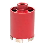 Коронка алмазная  для дрелей с микроударом (верхнее пылеудаление) 68мм M16 EKF Professional