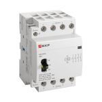Контактор модульный КМ РУ 63А 4NO (3мод) EKF PROxima