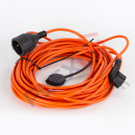 Силовой удлинитель в бухте 1 р-ка ПВС 3х1мм2 10А 2200Вт 30м c/з IP44 PLEXUP Силовой удлинитель в бухте 1 р-ка ПВС 3х1мм2 10А 2200Вт 30м c/з IP44 PLEXUP
